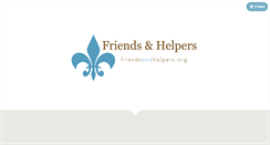 Desktop Screenshot of friendsandhelpers.org